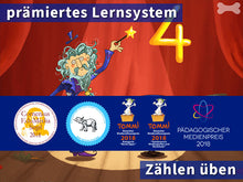 Lazuli 4+ (Windows Version) für Kinder ab ca. 4 Jahren - Zählen und Zuordnen von Merkmalen, Objekte, Mengen, Symmetrie und Geometrie. Außerdem Gedächtnis und Wahrnehmung.